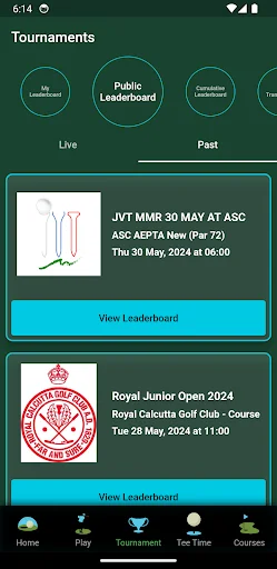 Download Online Golf App Terbaru – Manajemen Golf Praktis - Screenshot 1
