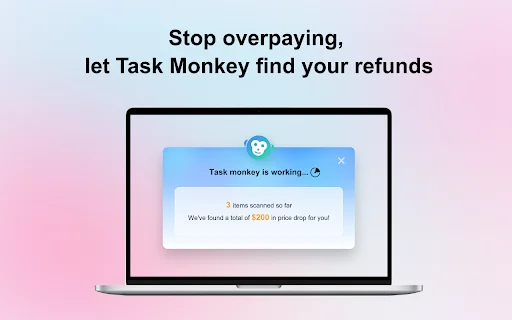 Task Monkey: Dapatkan Refund Harga Amazon Otomatis – Unduh Gratis - Screenshot 2