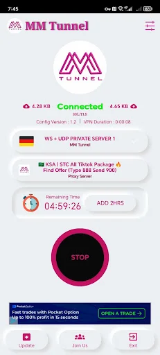 Download MM Tunnel Terbaru – VPN Cepat & Aman Gratis - Screenshot 5