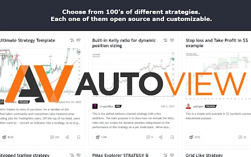 Autoview.com Trading Extension – Otomatisasi Trading Real-Time - Screenshot 3