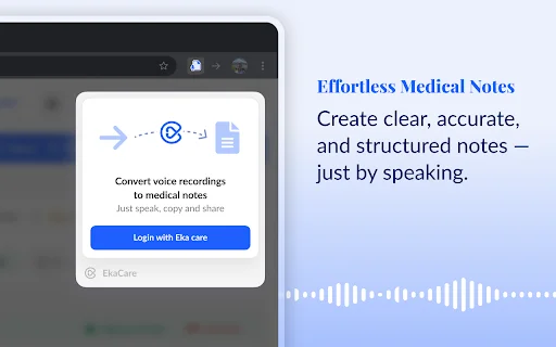 EkaScribe: Asisten AI Medis Terbaik untuk Rekam Medis Digital - Screenshot 1