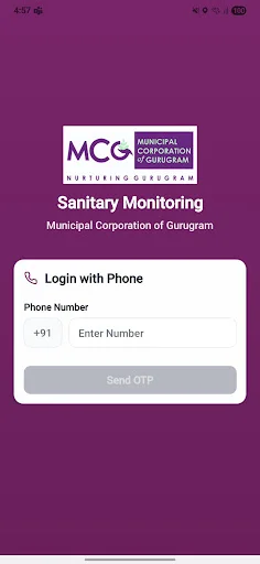 Download MCG HARYANA Terbaru – Sistem Pantauan Sanitasi Real-time - Screenshot 1