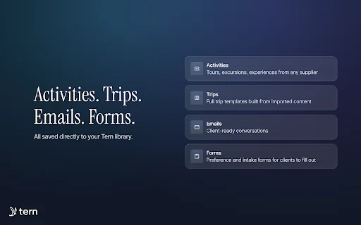 Download Tern Travel Official Extension – Kelola Itinerari Mudah - Screenshot 3