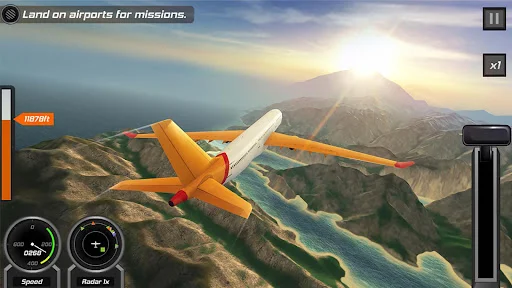 Download Flight Pilot: 3D Simulator Terbaru – Game Pesawat Gratis - Screenshot 5