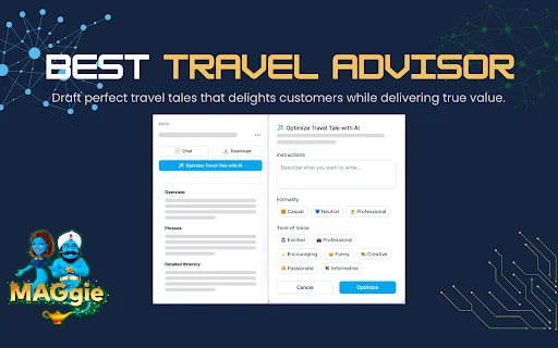 MAGgie AI Assistant: Alat Canggih untuk Agen Perjalanan Anda - Screenshot 2
