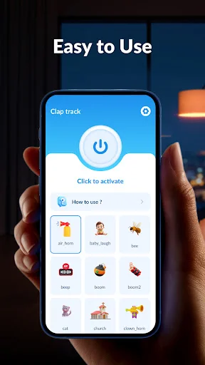 Download ClapRing Terbaru – Cari Ponsel dengan Tepukan Gratis - Screenshot 3